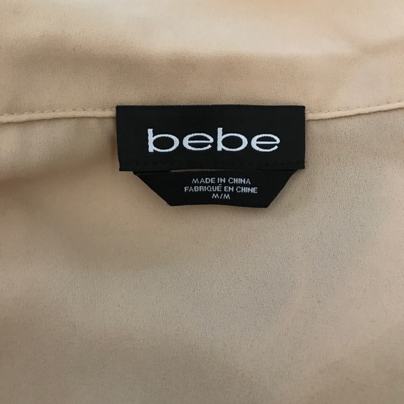 Bebe button up tank top - Picture 3 of 3
